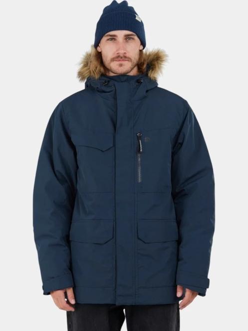Fundango Venture Parka Jacket férfi télikabát sötétkék színben 2