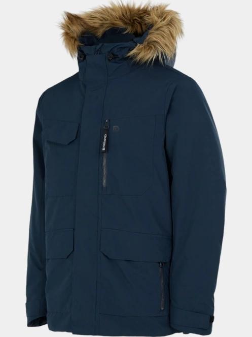 Fundango Venture Parka Jacket férfi télikabát sötétkék színben 11