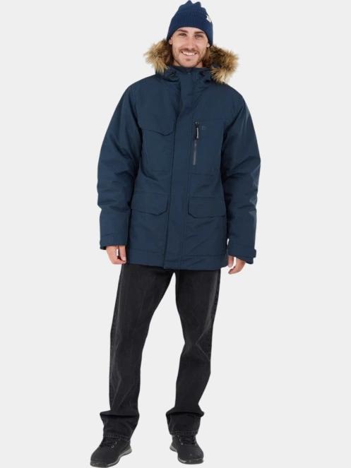 Fundango Venture Parka Jacket férfi télikabát sötétkék színben 4