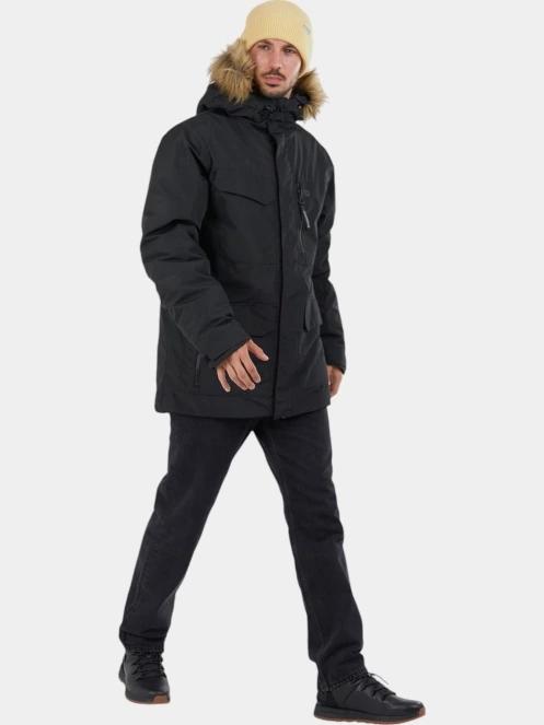 Fundango Venture Parka Jacket férfi télikabát fekete színben 4
