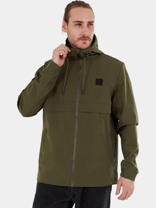 Fundango Clayton Casual Jacket férfi átmeneti kabát zöld színben 5