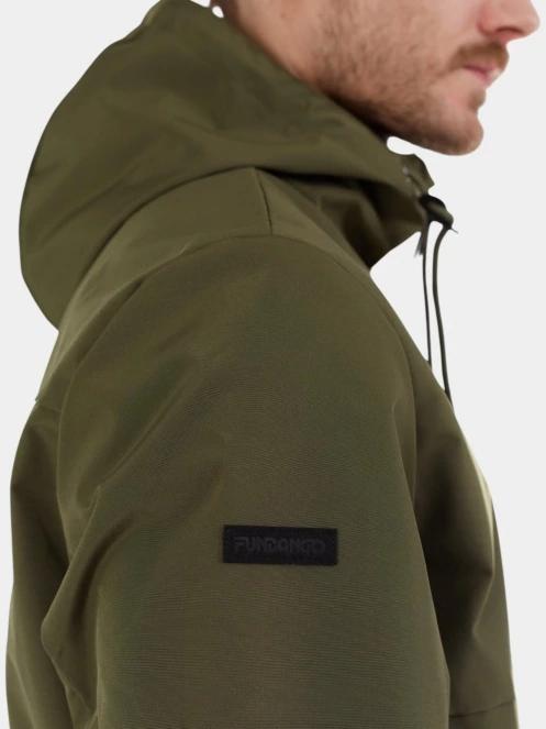 Fundango Clayton Casual Jacket férfi átmeneti kabát zöld színben 7