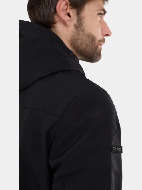 Fundango Clayton Casual Jacket férfi átmeneti kabát fekete színben 8