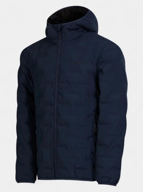 Fundango Smoke Eco Hooded Jacket férfi túrakabát sötétkék színben 8