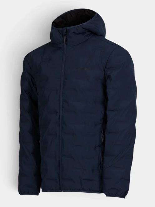 Fundango Smoke Eco Hooded Jacket férfi túrakabát sötétkék színben 7