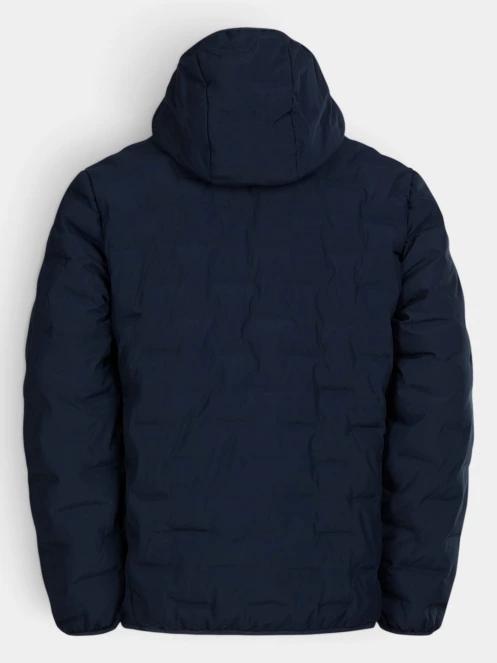 Fundango Smoke Eco Hooded Jacket férfi túrakabát sötétkék színben 8