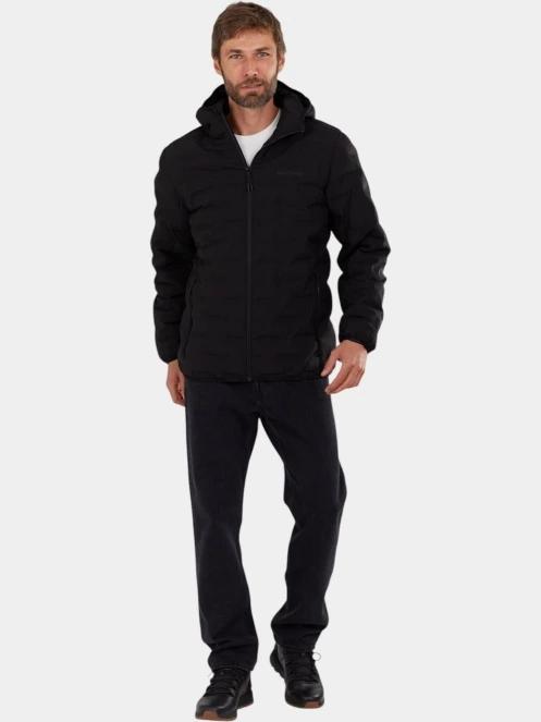Fundango Smoke Eco Hooded Jacket férfi túrakabát fekete színben 4