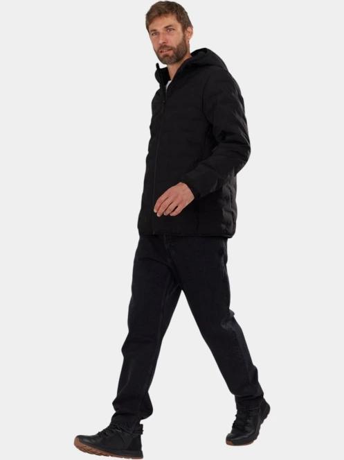 Fundango Smoke Eco Hooded Jacket férfi túrakabát fekete színben 5
