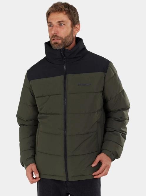 Fundango Winton Jacket férfi átmeneti kabát oliva színben 2