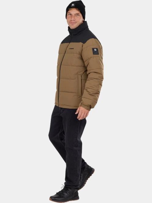 Fundango Winton Jacket férfi átmeneti kabát barna színben 4