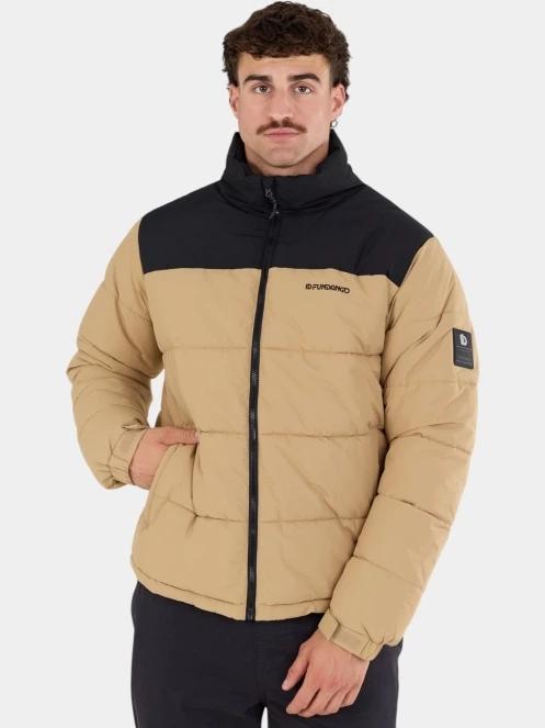 Fundango Winton Jacket férfi átmeneti kabát sárga színben 2