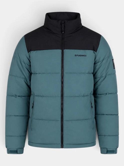 Fundango Winton Jacket férfi átmeneti kabát zöld színben 8