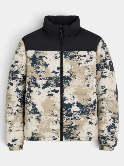 Fundango Winton Jacket férfi átmeneti kabát homok színben 8