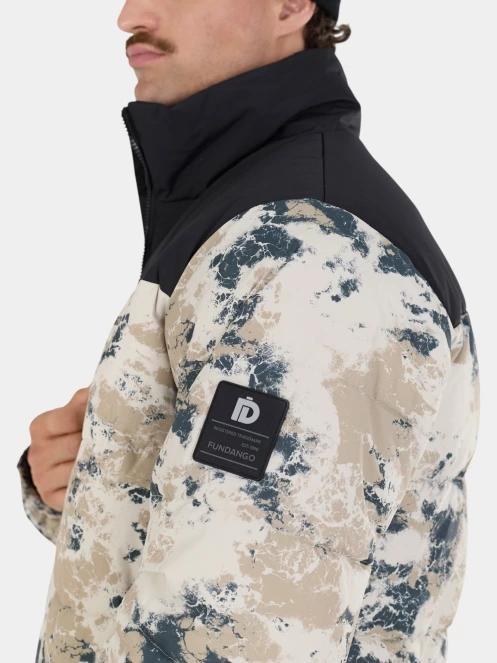 Fundango Winton Jacket férfi átmeneti kabát homok színben 7