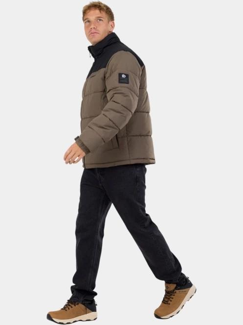 Fundango Winton Jacket férfi átmeneti kabát barna színben 4