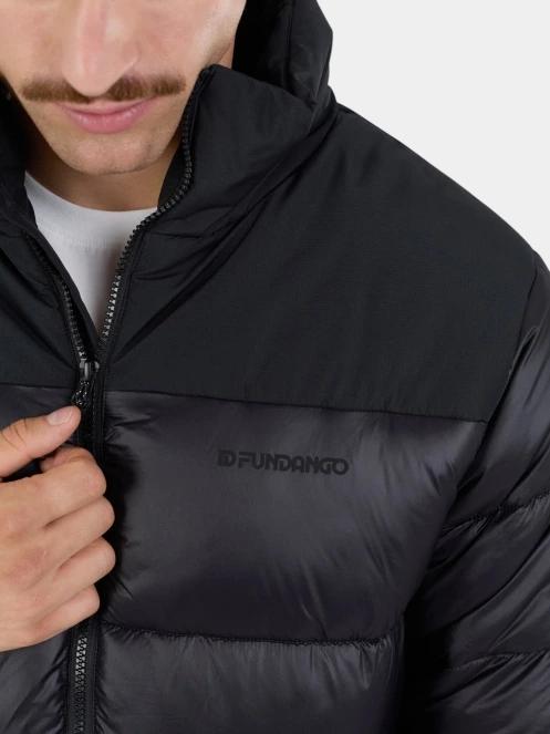 Fundango Winton Jacket férfi átmeneti kabát fekete színben 7