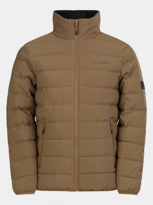 Fundango Arson Padded Jacket férfi steppelt átmeneti kabát barna színben 11