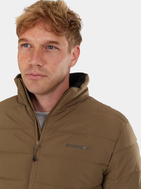 Fundango Arson Padded Jacket férfi steppelt átmeneti kabát barna színben 9