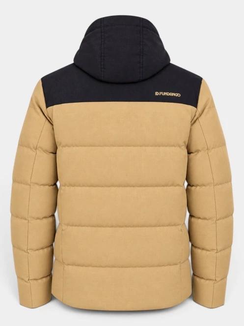 Fundango Passat II Padded Jacket férfi steppelt télikabát sárga színben 8