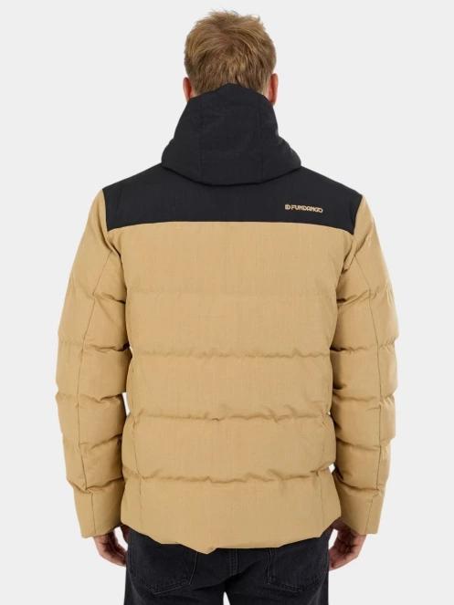 Fundango Passat II Padded Jacket férfi steppelt télikabát sárga színben 3