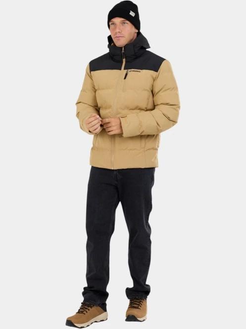 Fundango Passat II Padded Jacket férfi steppelt télikabát sárga színben 4