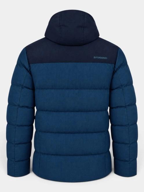 Fundango Passat II Padded Jacket férfi steppelt télikabát kék színben 8
