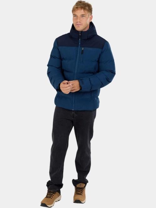 Fundango Passat II Padded Jacket férfi steppelt télikabát kék színben 4