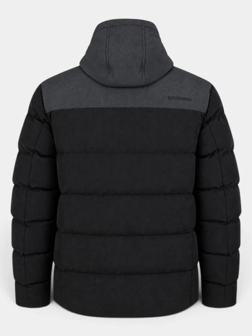 Fundango Passat II Padded Jacket férfi steppelt télikabát fekete színben 9