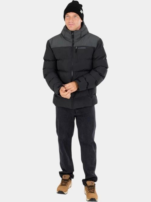 Fundango Passat II Padded Jacket férfi steppelt télikabát fekete színben 4