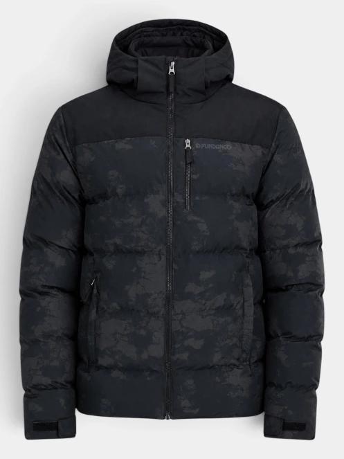 Fundango Passat II Padded Jacket férfi steppelt télikabát fekete színben 10