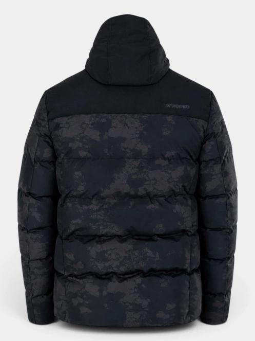 Fundango Passat II Padded Jacket férfi steppelt télikabát fekete színben 11