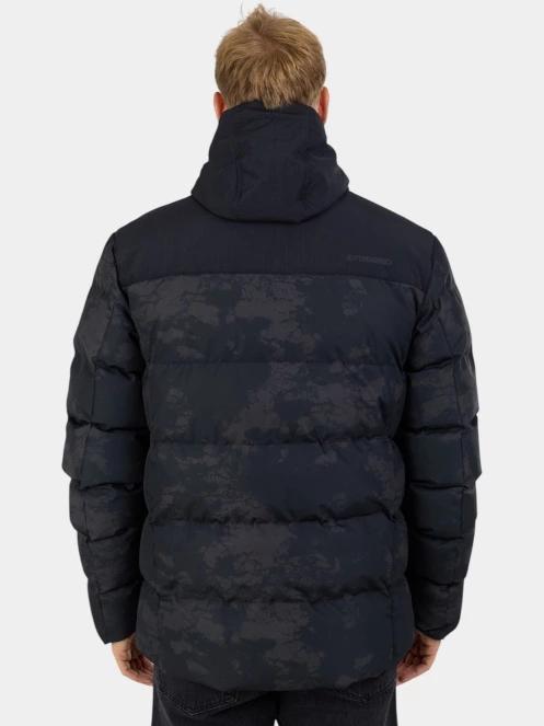 Fundango Passat II Padded Jacket férfi steppelt télikabát fekete színben 4