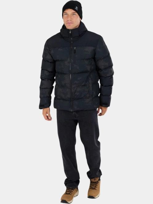 Fundango Passat II Padded Jacket férfi steppelt télikabát fekete színben 6