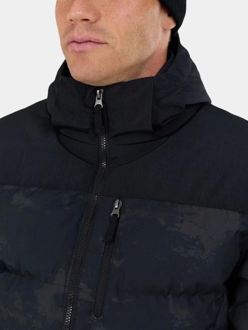 Fundango Passat II Padded Jacket férfi steppelt télikabát fekete színben 7
