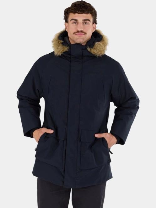 Fundango Spirit II Parka Jacket férfi télikabát sötétkék színben 2