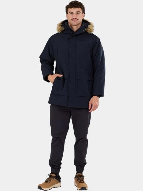 Fundango Spirit II Parka Jacket férfi télikabát sötétkék színben 4