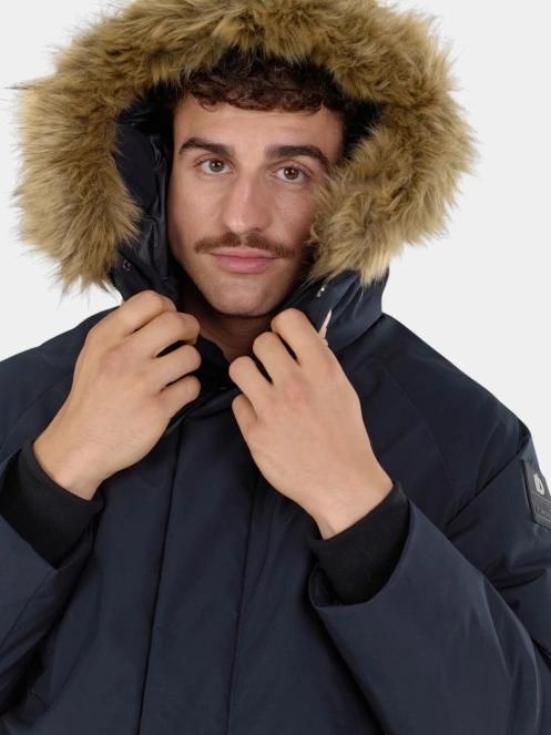 Fundango Spirit II Parka Jacket férfi télikabát sötétkék színben 5