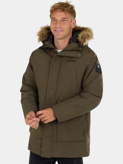 Fundango Spirit II Parka Jacket férfi télikabát oliva színben 2