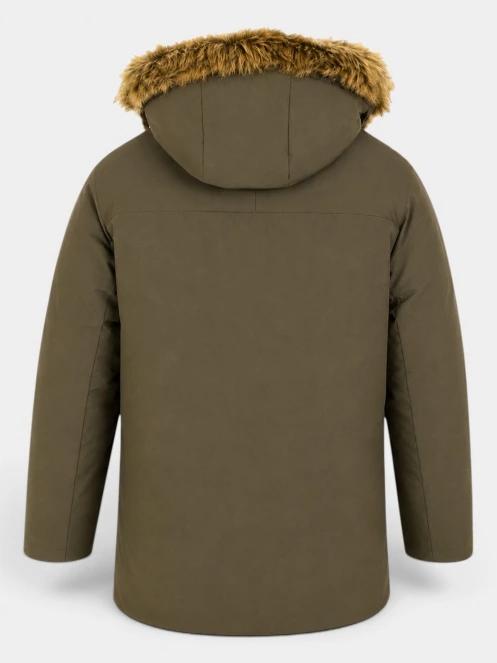 Fundango Spirit II Parka Jacket férfi télikabát oliva színben 9
