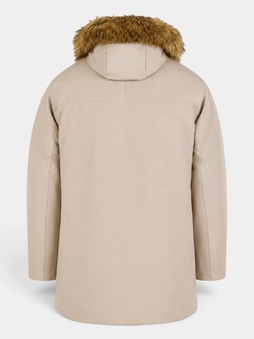 Fundango Spirit II Parka Jacket férfi télikabát homok színben 10