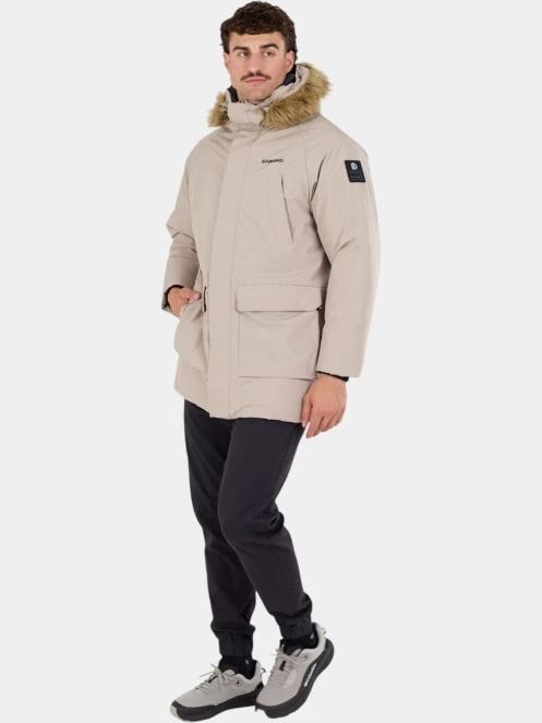 Fundango Spirit II Parka Jacket férfi télikabát homok színben 4