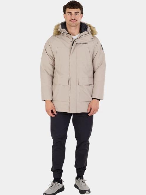 Fundango Spirit II Parka Jacket férfi télikabát homok színben 5