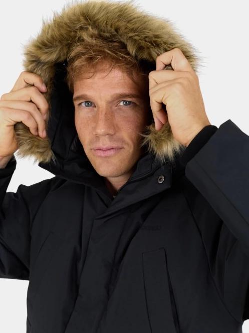 Fundango Spirit II Parka Jacket férfi télikabát fekete színben 9