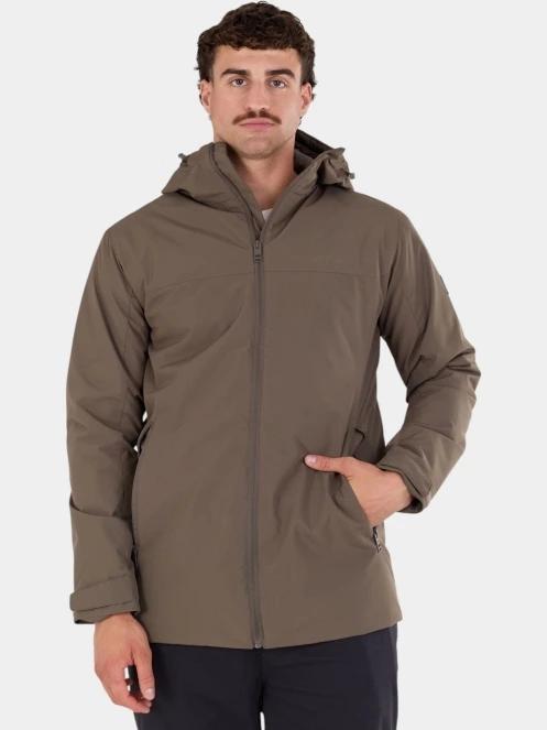 Fundango Millerton Jacket férfi átmeneti kabát barna színben 2
