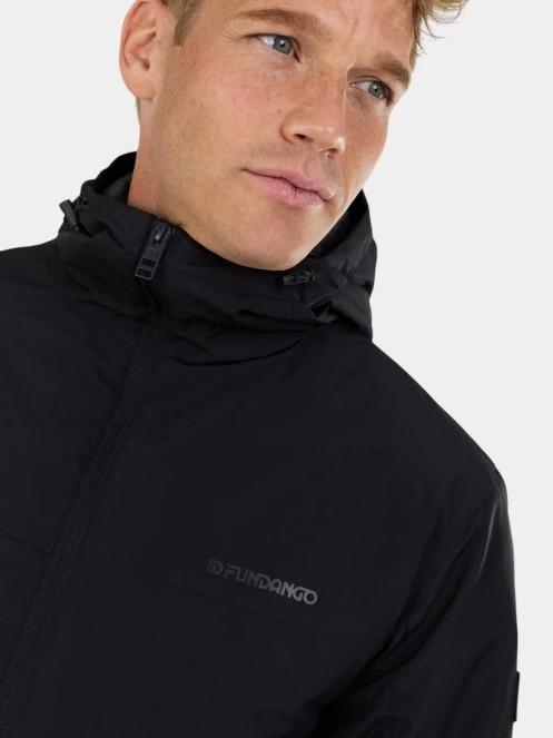 Fundango Millerton Jacket férfi átmeneti kabát fekete színben 5