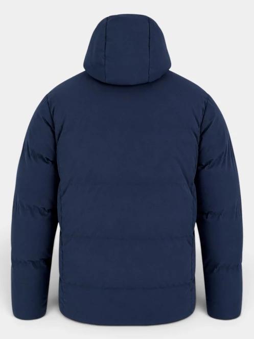 Fundango Newport Puffer Jacket férfi steppelt télikabát sötétkék színben 9