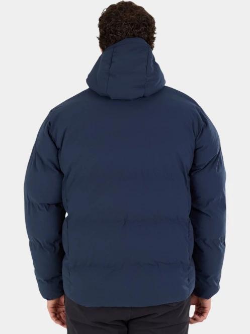Fundango Newport Puffer Jacket férfi steppelt télikabát sötétkék színben 3
