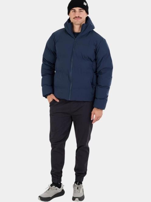 Fundango Newport Puffer Jacket férfi steppelt télikabát sötétkék színben 5