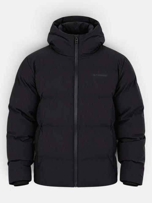 Fundango Newport Puffer Jacket férfi steppelt télikabát fekete színben 7