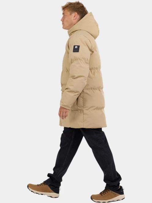 Fundango Nordvik Parka Jacket férfi steppelt télikabát sárga színben 4